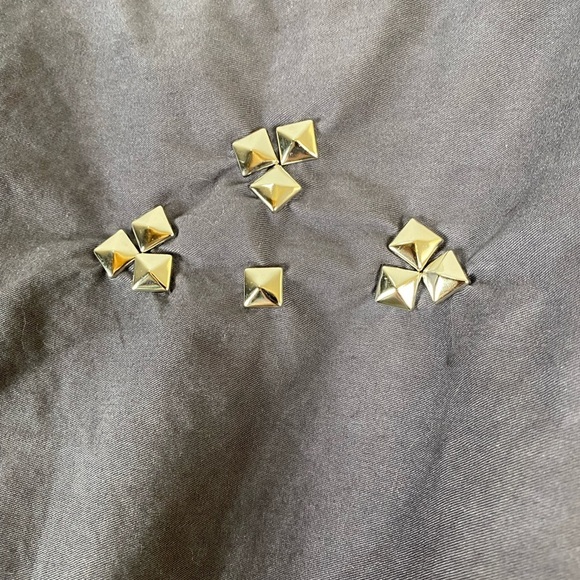 Ava & Viv Black Babydoll Dress with Studs size 0X - Picture 7 of 15